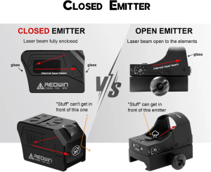 Міні коліматорний приціл Cobra TRA MTR picatinny RED WIN три марки