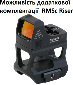 Коллиматорный прицел Red Win Cobra Mini 21x15 точка 3MOA