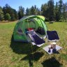 Стул Vango Microlite Smoke Стул Vango Microlite Smoke