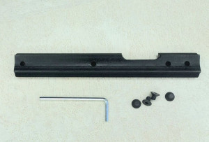 Планка пикатинни МОЛЬФАР ТОЗ-8 стальная 152мм длина Планка пикатинни МОЛЬФАР ТОЗ-8 стальная 152мм длина