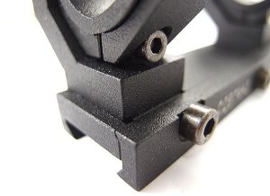 Кронштейн ПАТРИОТ 2КМ с кольцами  25,4/30 ММ на планку PICATINNY