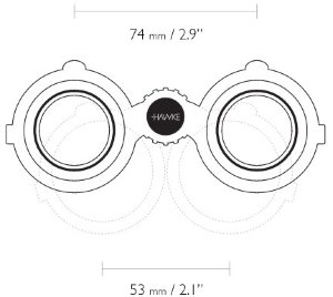 Бінокль Hawke Vantage 8x42 WP (Green)