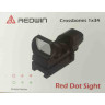 Коллиматорный прицел RedWin Crossbones 1x34 красная/зеленая марка Коллиматорный прицел RedWin Crossbones 1x34 красная/зеленая марка