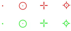Коллиматорный прицел RedWin Crossbones 1x34 красная/зеленая марка Коллиматорный прицел RedWin Crossbones 1x34 красная/зеленая марка