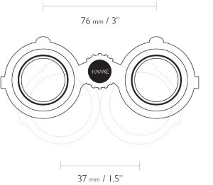 Бінокль Hawke Vantage 10x25 WP (Green) Бінокль Hawke Vantage 10x25 WP (Green)