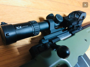 Коллиматорный прицел Racoon 1x33 Red Win 