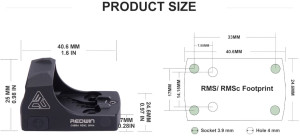 Коллиматорный прицел Cobra Mini 5MOA Green Dot Red Win Optics Коллиматорный прицел Cobra Mini 5MOA Green Dot Red Win Optics