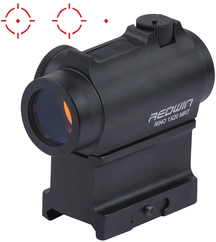 pricel.in.ua | Коллиматорный прицел Rino 1x20 MTR GenII Red Win