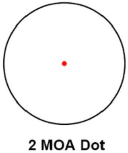 Коліматорний приціл RINO GEN I 1x20 Red Win (RWD6) 2MOA