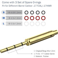 Патрон холодной пристрелки 4.5 мм / .177 Cal / 17HMR 