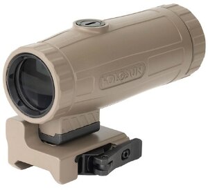 Збільшувач (магніфер) HOLOSUN HM3X-FDE 3x тан Збільшувач (магніфер) HOLOSUN HM3X-FDE 3x тан
