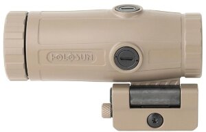 Збільшувач (магніфер) HOLOSUN HM3X-FDE 3x вигляд праворуч Збільшувач (магніфер) HOLOSUN HM3X-FDE 3x вигляд праворуч