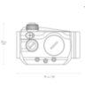 Прицел коллиматорный Hawke Vantage Red Dot 1x30 (Weaver)