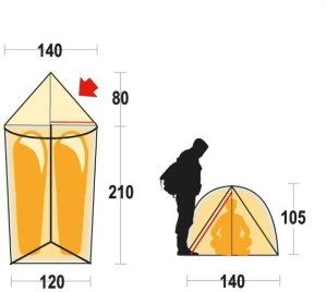 Палатка Ferrino Manaslu 2 (4000) Orange