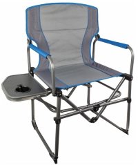 Стул Highlander Compact Directors With Side Table Grey
