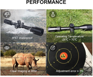 Оптичний приціл Red Win Torero 5-30x56 FFP