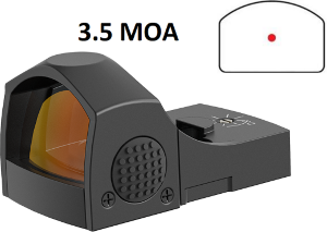 Коліматорний приціл VictOptics V3 1x17x22 3.5MOA (TEK, VT, Doctor footprint)