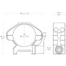 Аксессуары Hawke Кольца Precision Fast Release 30mm/Weaver/Low