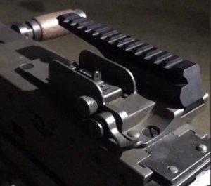 Кріплення з пікатінні/picatinny Мольфар для Browning M2 (Браунінг М2)