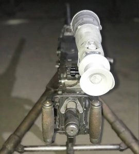 Кріплення з пікатінні/picatinny Мольфар для Browning M2 (Браунінг М2)