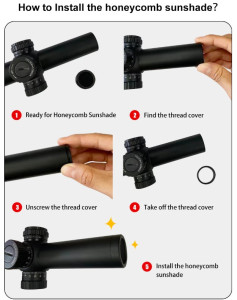 Оптичний приціл Red Win Torero 1-6x24 FFP сітка MAT-3 Оптичний приціл Red Win Torero 1-6x24 FFP сітка MAT-3