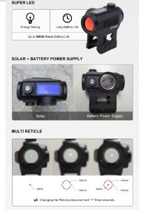 Коллиматорный прицел RedWin Cherno 1x22 MRT (RWD15)