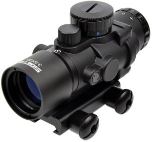 Призматичний приціл SIGETA Prismatic 3.5x30 Mildot Red/Green/Blue 65713