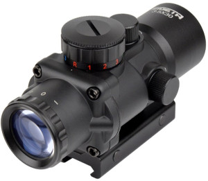 Призматичний приціл SIGETA Prismatic 3.5x30 Mildot Red/Green/Blue 65713