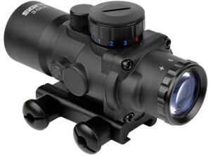 Призматичний приціл SIGETA Prismatic 3.5x30 Mildot Red/Green/Blue 65713