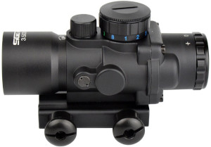 Призматичний приціл SIGETA Prismatic 3.5x30 Mildot Red/Green/Blue 65713