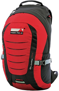 Міський рюкзак High Peak Climax 14 (Red/Dark gray)