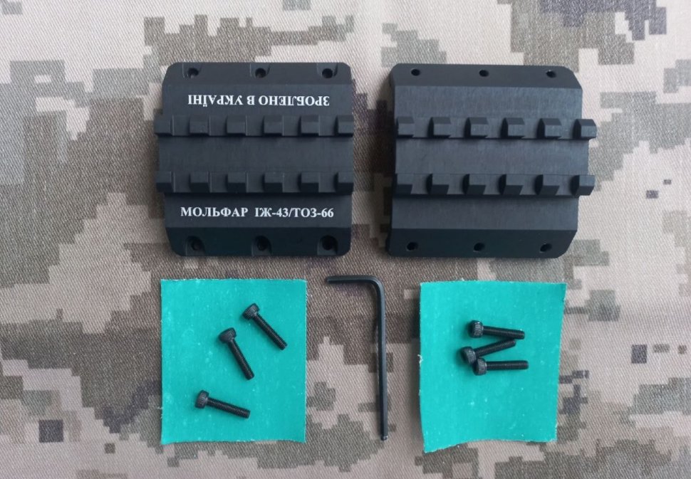 pricel.in.ua | Кронштейн Мольфар Picatinny ИЖ-43/ИЖ-58/ИЖ-54/ТОЗ