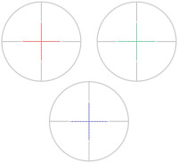 Призматиеский прицел SIGETA Prismatic 4x32 Mildot Red/Green/Blue
