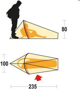 Намет Ferrino Sintesi 1 (8000) Olive Green Намет Ferrino Sintesi 1 (8000) Olive Green