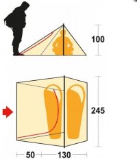 Палатка Ferrino Sintesi 2 (8000) Olive Green